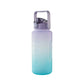 2 Liter Motivational Water Bottle -
