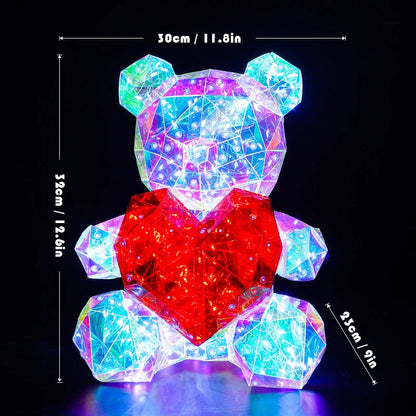 glowing luminous teddy bear gift