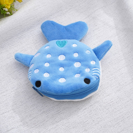 shark whale coin purse wallet 