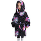 oversized hoodie blanket with hood and sleeves for kids children dogs
